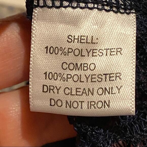 Alberto Makali Navy Blue and Neutral Blouse Top Women's Medium - Picture 8 of 9